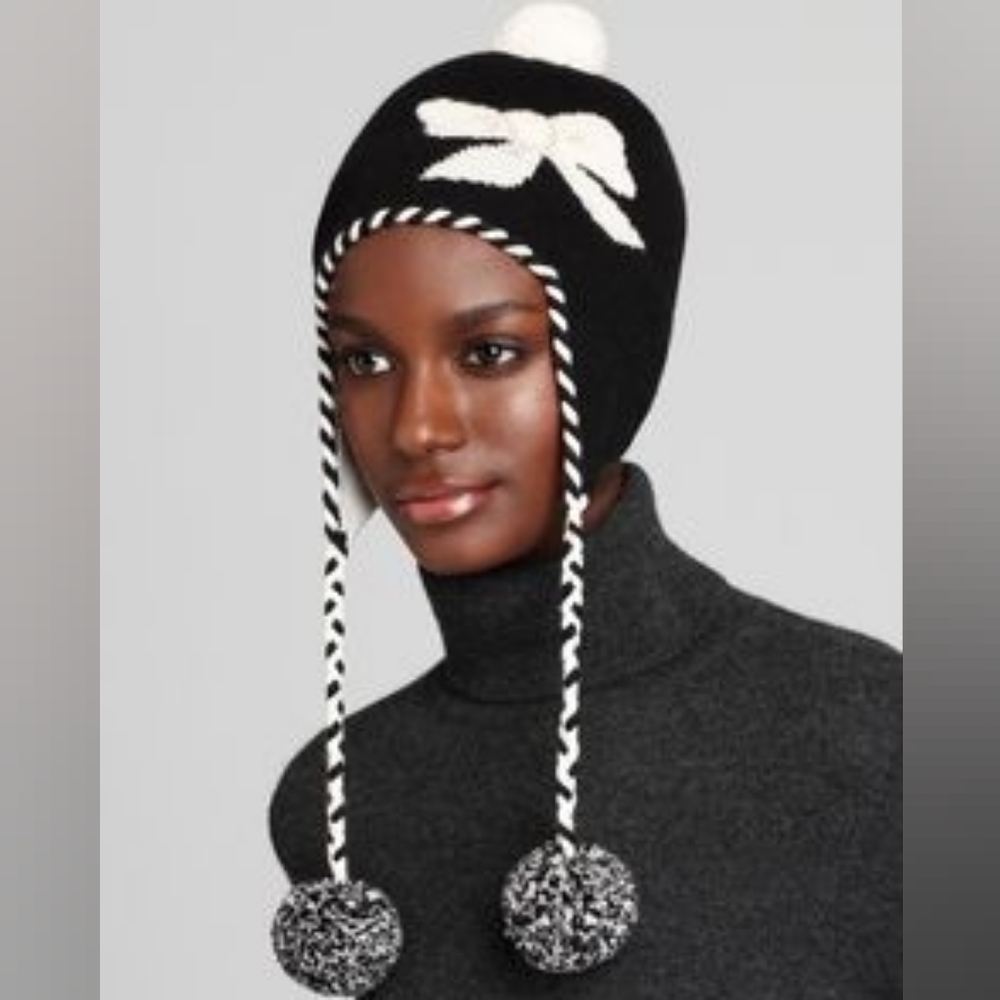 Kate Spade Wool Pom-Pom Hat